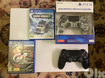 ps4 slim 1 terra used for 2 month like new