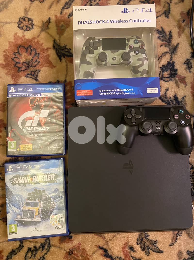 ps4 slim 1 terra used for 2 month like new 3