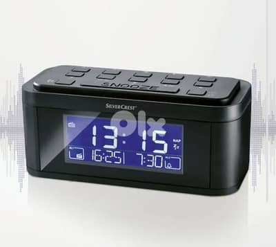 SILVER CREST Radio alarm clock Big Button SUR 50 A1/4$ delivery.