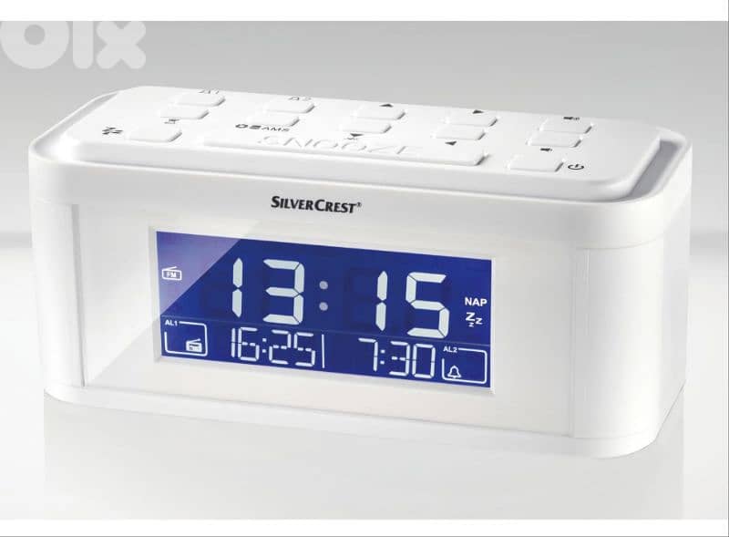 SILVER CREST Radio alarm clock Big Button SUR 50 A1/4$ delivery. 1