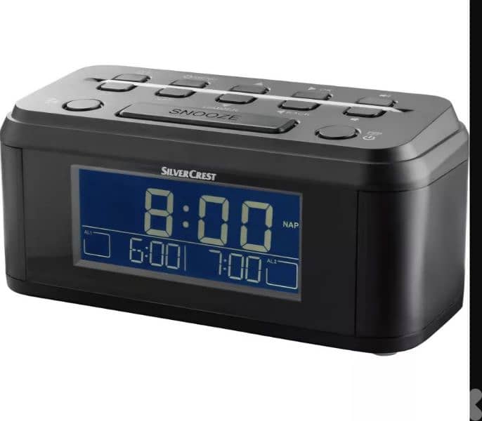 SILVER CREST Radio alarm clock Big Button SUR 50 A1/4$ delivery. 5