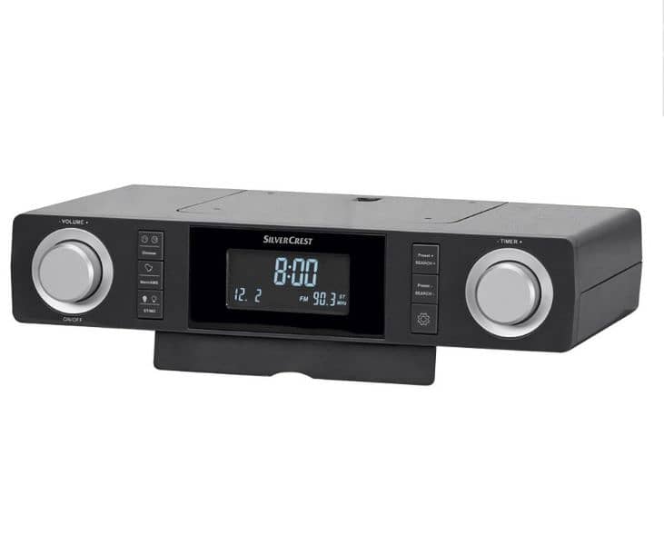 Silvercrest SKR 800 B2 kitchen radio in white and black. / 4$delivery 1
