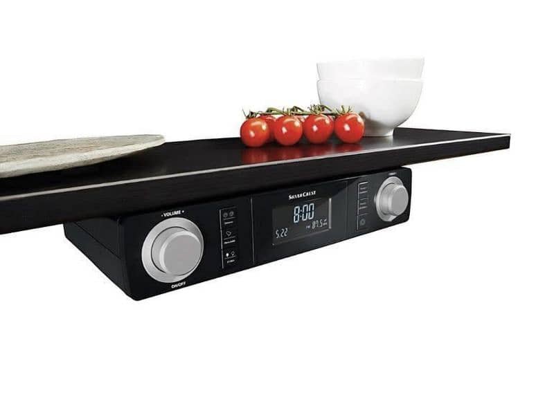 Silvercrest SKR 800 B2 kitchen radio in white and black. / 4$delivery 6