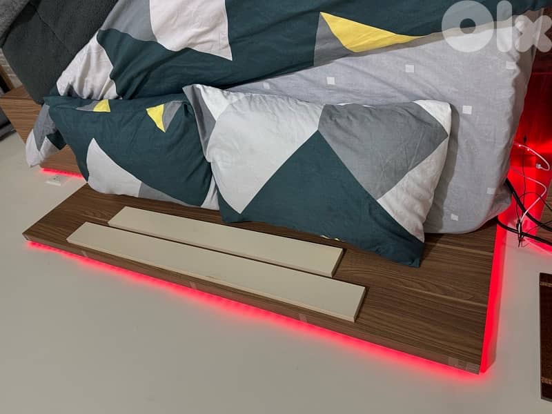 For Sale: Queen Bed with Storage & Mattress 5