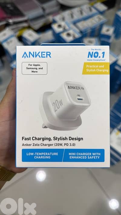 Anker zolo usb-c 20w 3pin white