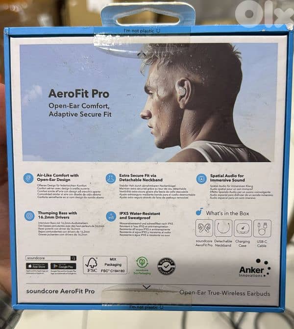 Soundcore aerofit pro white 1