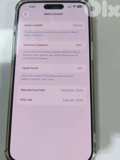 15 pro max + apple watch used like new