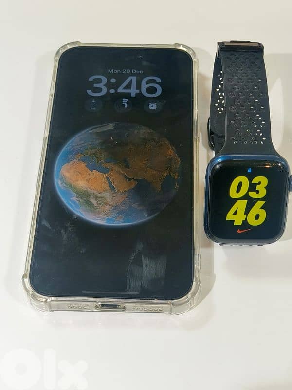 15 pro max + apple watch used like new 1