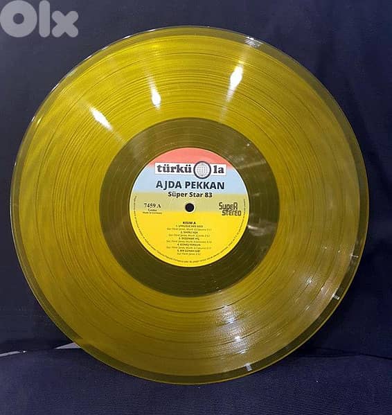 Ajda Pekkan – Süper Star '83 ( RARE COLORED LP ) 1