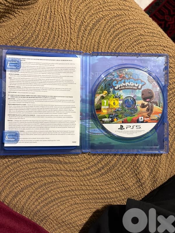 ps5 cd Sackboy A big adventure used 2