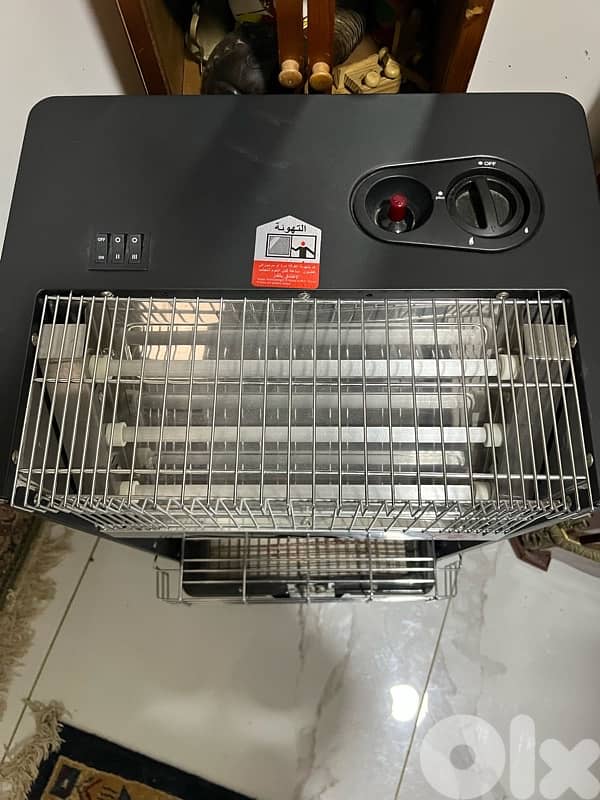 دفاية غاز وكهربا 1