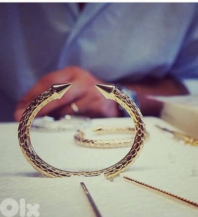 Vita Fede titan snake bracelet