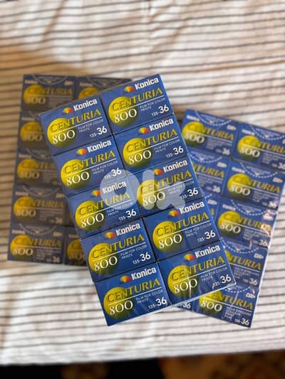 konica centuria films 35mm 800 iso