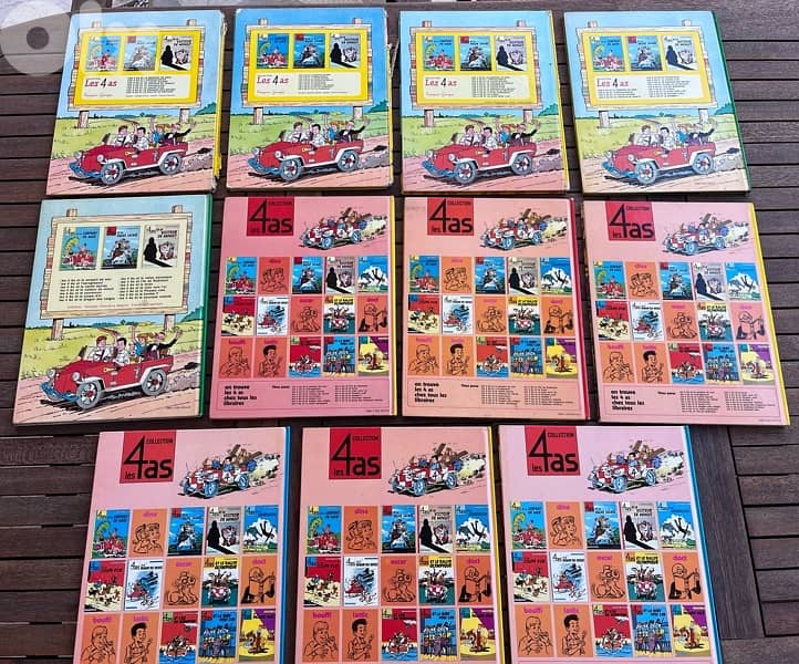 B. D. Les 4AS bande dessinées 1970’s 11 B. D. 1