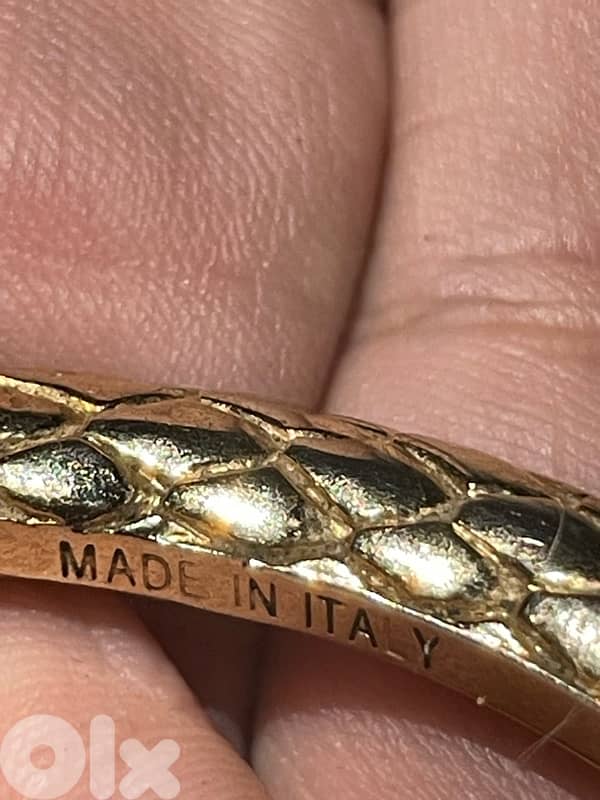 Vita Fede titan snake bracelet 5