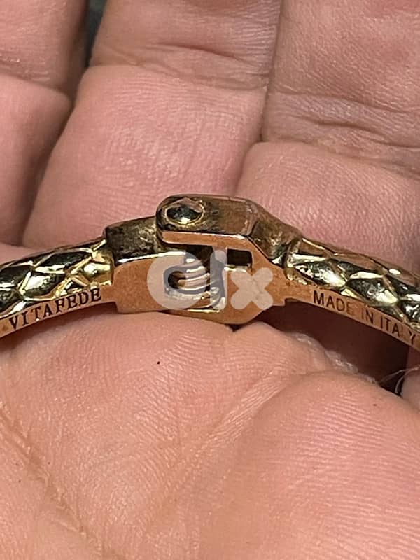 Vita Fede titan snake bracelet 8