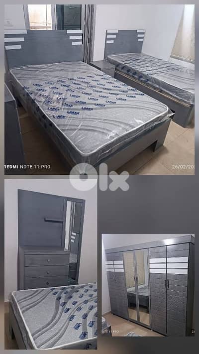 عرررض غرفه نةم بس350$ جديد من معمل مع امكانيه تغير لون