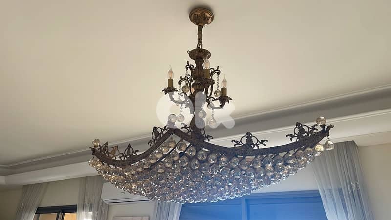 copper chandelier 1