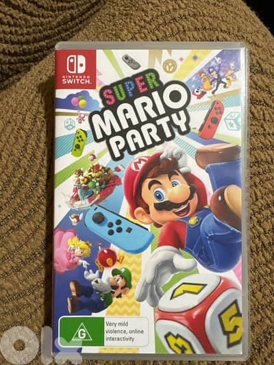 Nintendo Switch cd , Super Mario Party used.