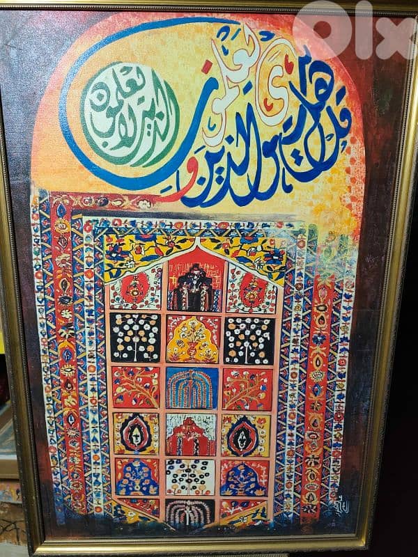 بريشة الفنان الراحل علي الكفري،ابداع في الرسم لا مثيل له 3