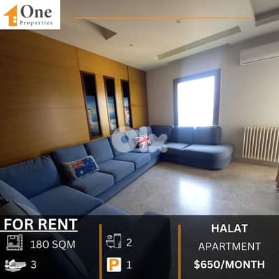 APARTMENT FOR RENT IN HALAT