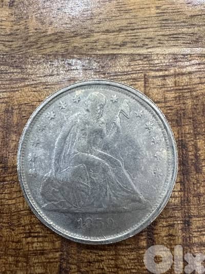 1 US LIBERTY DOLLAR 1859
