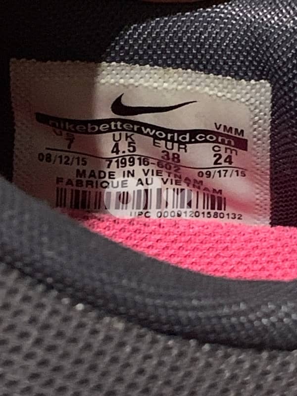 Original Nike Air Max sequent running shoes 5