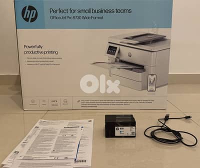 HP OfficeJet Pro 9730 Wide Format All-in-One Printer / Ink Included