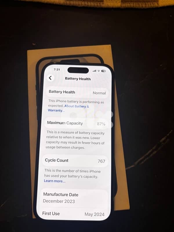 iPhone 15 excellent condition 2