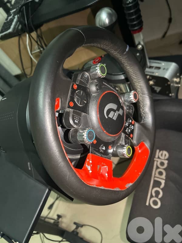 TRUSTMASTER TGT STEERING WHEEL 1