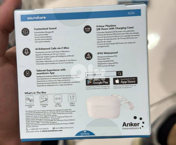 Soundcore A20i white 1