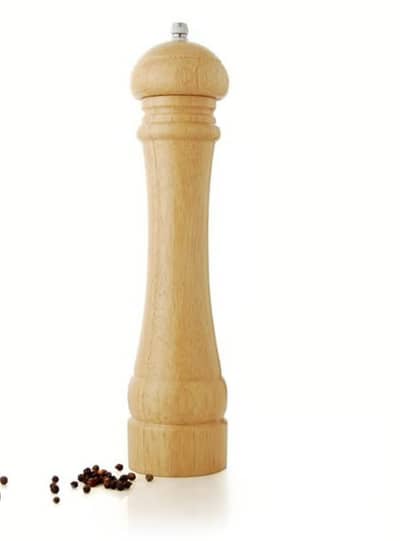 pepper mill natural wood 40cm حجم كبير