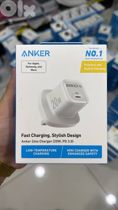 Anker zolo usb-c 20w 3pin white