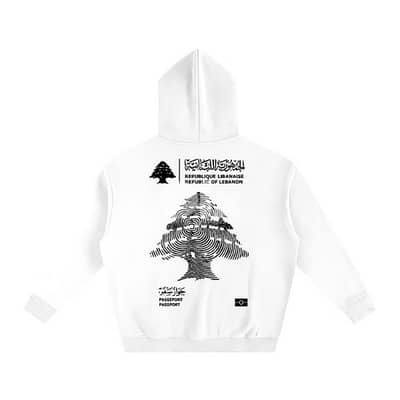 Lebanese passport hoodie