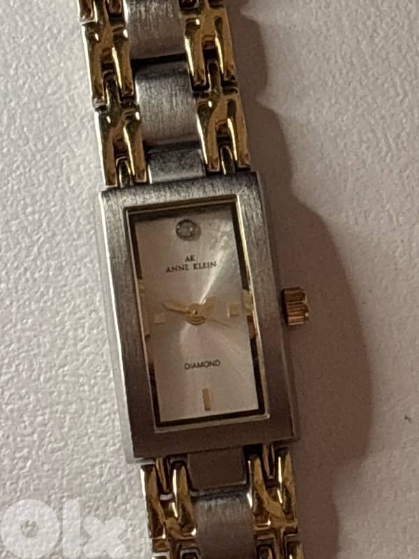 AK ANNE KLEIN DIAMOND WATCH 1