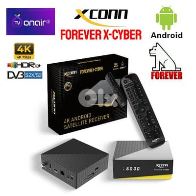 Used 4K Xconn Android receiver مستعمل ٢٠يوم