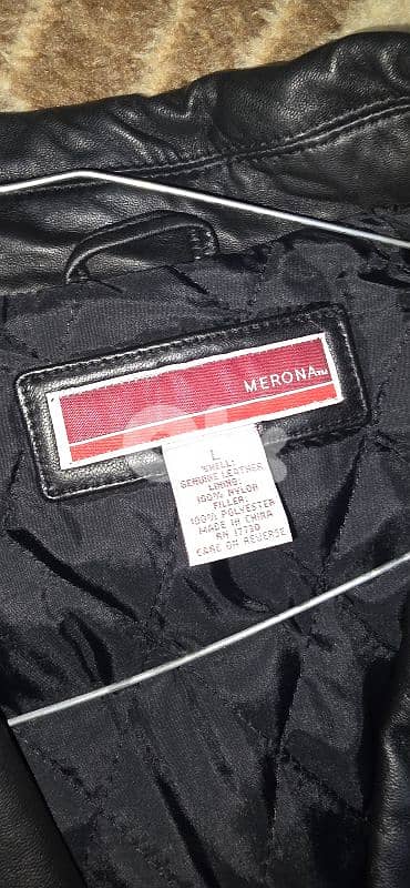 Merona leather coat