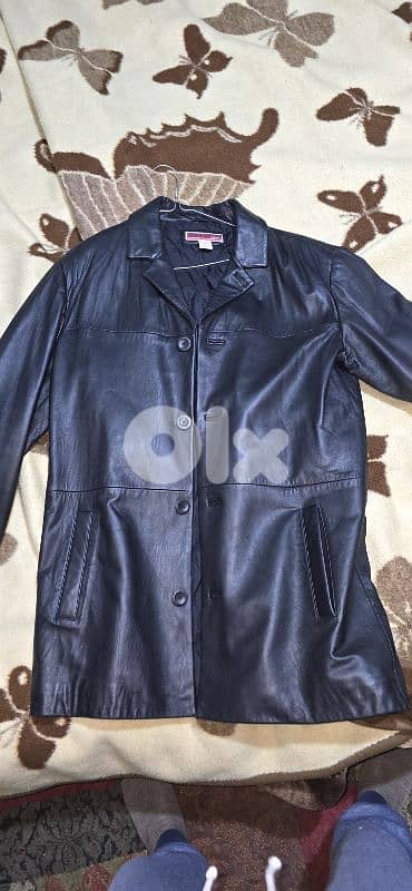 Merona leather coat 2