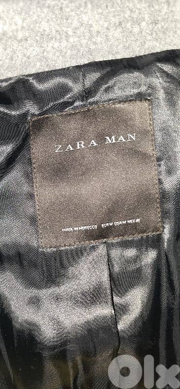 zara overcoat wool 2