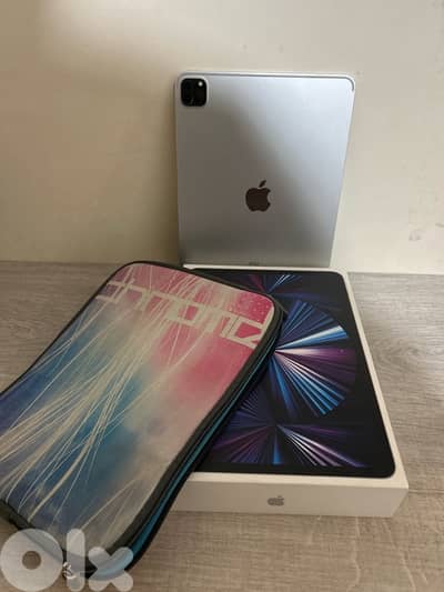 iPad Pro, 11-inch(3rd generation) m1 256gb WiFi with case bag zipper
