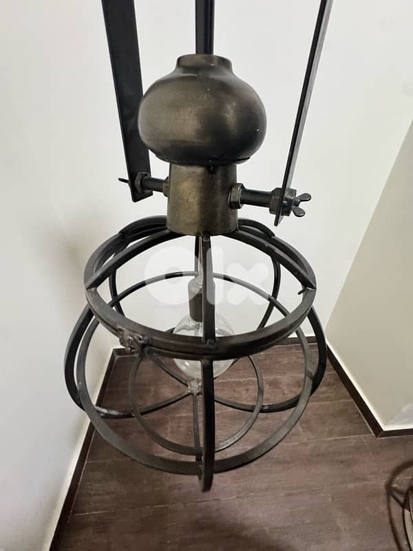 Industrial Vintage Metal Cage Pendant Light 2