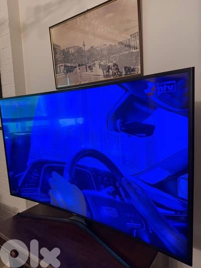 Samsung TV 55” Curve used