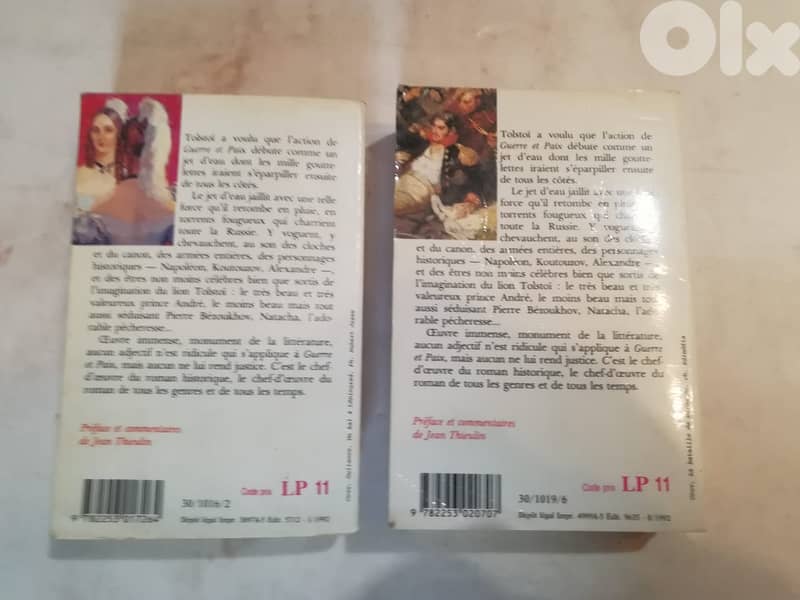 Tolstoi "Guerre et paix " 2 livres 3