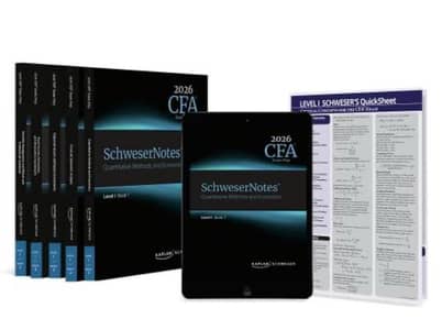 CFA 2026 - Level 1 Schweser (ebook)