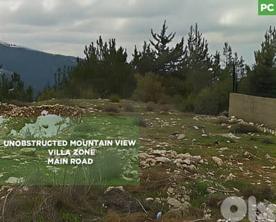 Unobstructed Mountain view, viila zone, zgharta, Behouita REF#PC130920