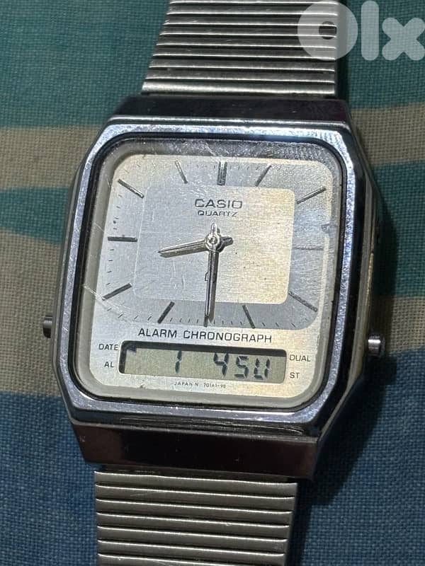 Rare Vintage Seiko & Casio Digital Watch Lot 1