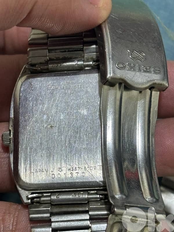 Rare Vintage Seiko & Casio Digital Watch Lot 6