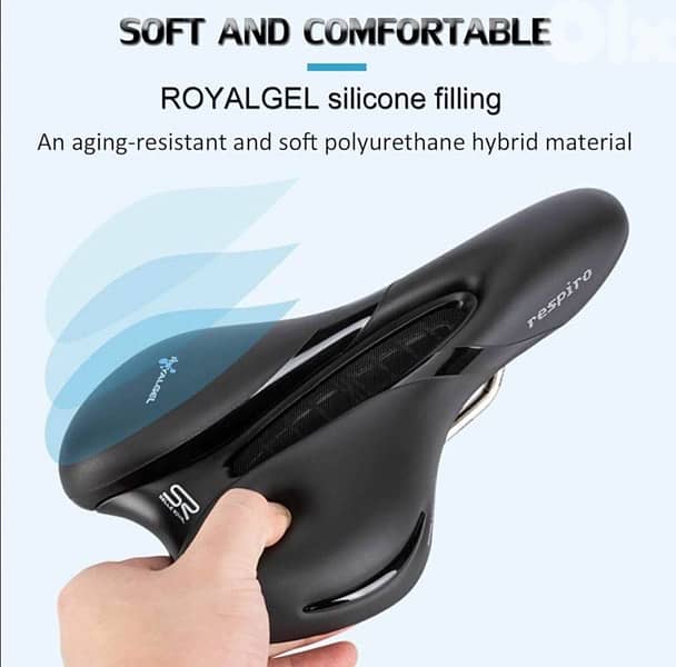SELLE ROYAL Comfortable Racing Bicycle Seat MADE IN ITALY 3