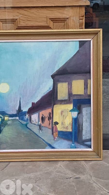 لوحة رسم زيتي اوروبية 3