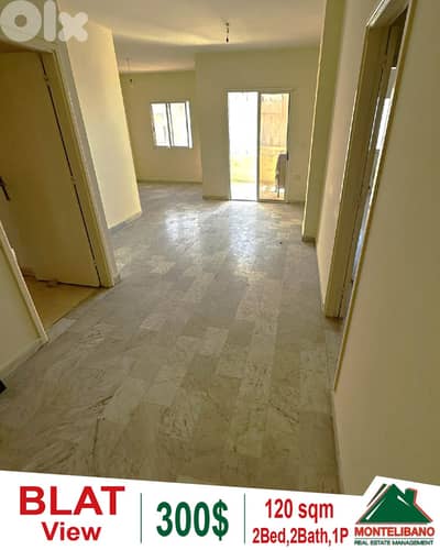 120 sqm Apartment For Rent in Blat (بلاط)